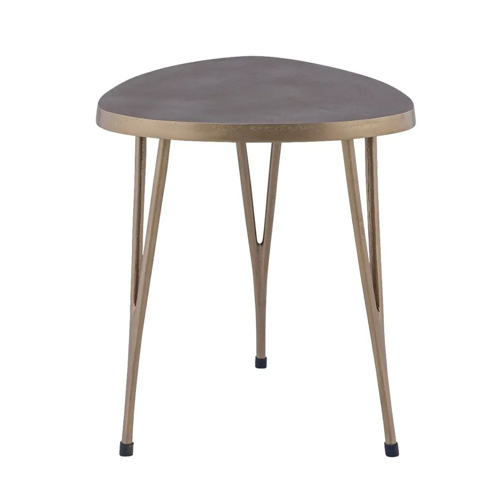 Leila Side Table Antique Brass - 33626