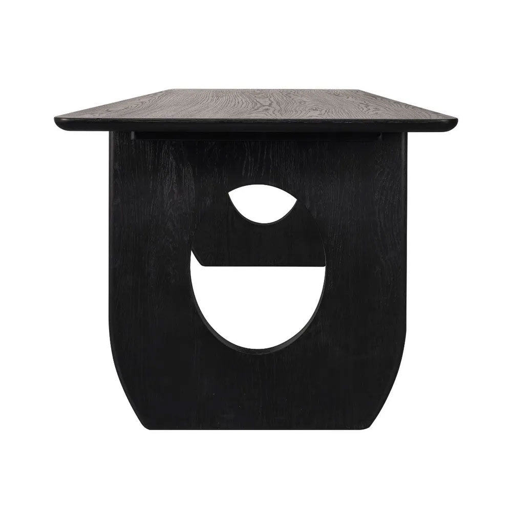 Harrington Oak Desk Black - 33770