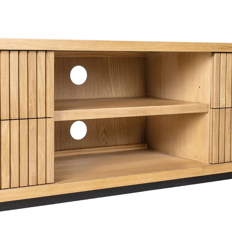 Sophia Oak Entertainment Unit Natural - 33791