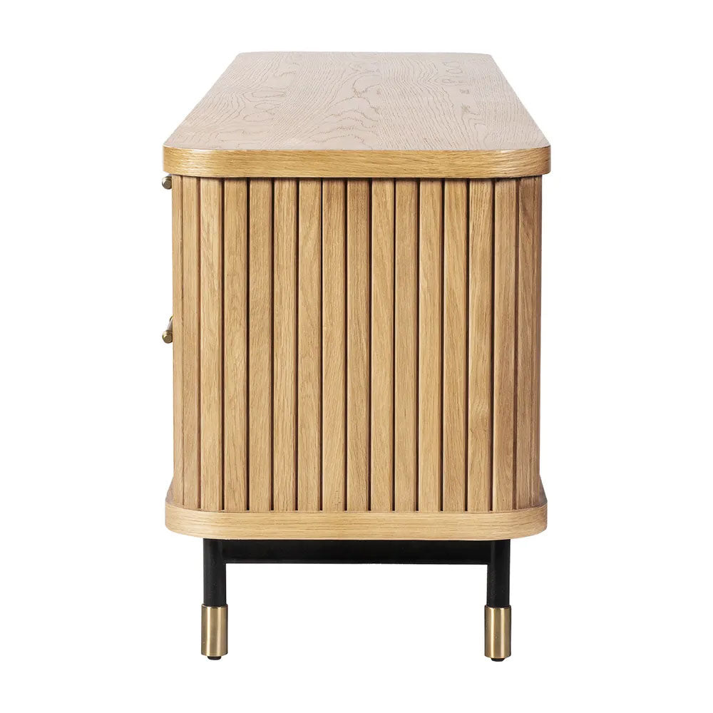 Sophia Oak Entertainment Unit Natural - 33791