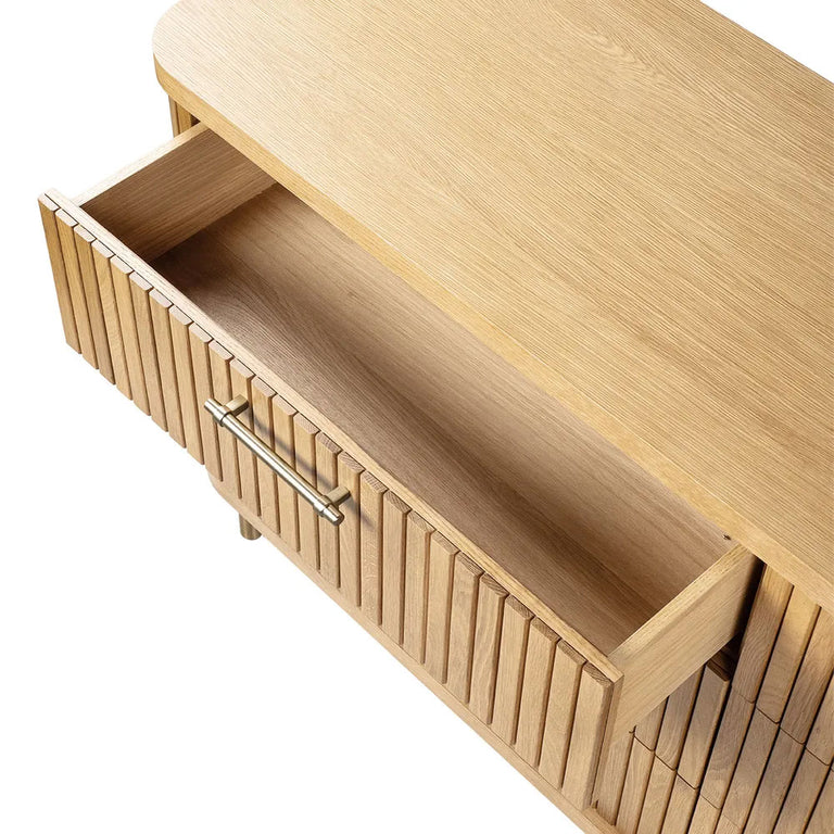 Sophia Oak 6 Drawer Chest Natural - 33792