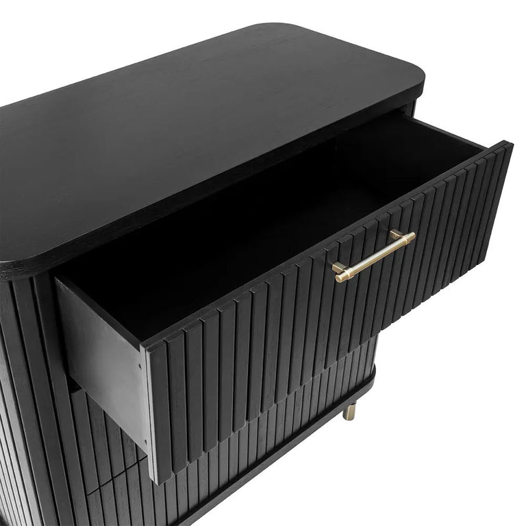 Sophia 3 Drawer Chest Black - 33799
