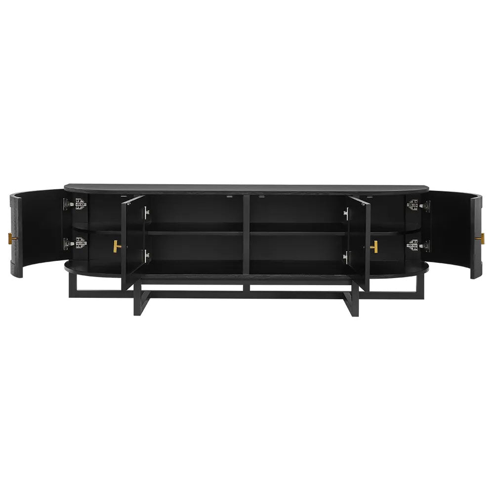 Theodore Entertainment Unit Black - 33827