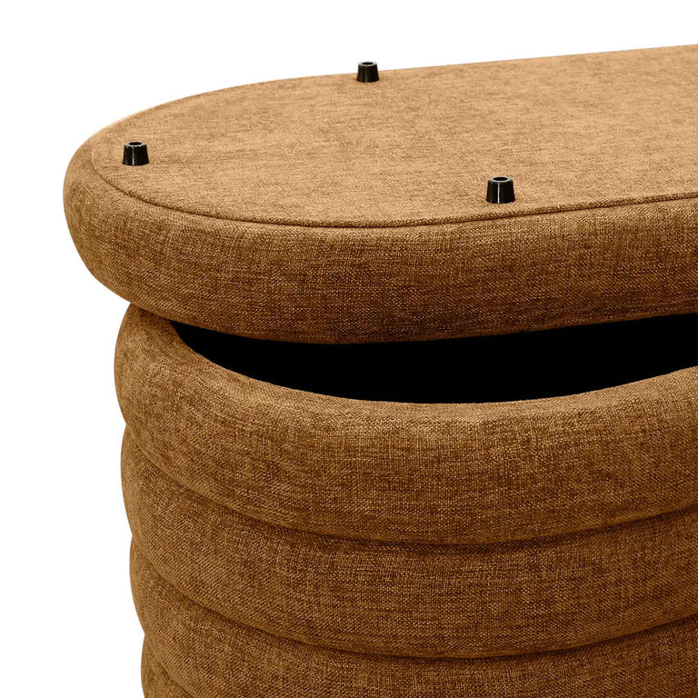 Demi Storage Bench Ottoman Butterscotch - 33863