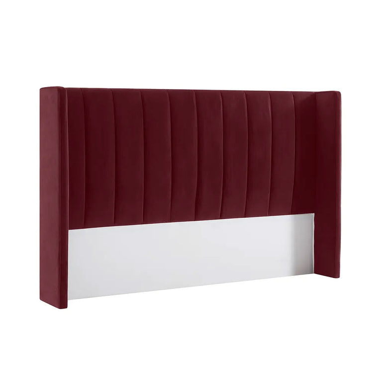 Central Park Queen Bedhead Wine Velvet - 33876