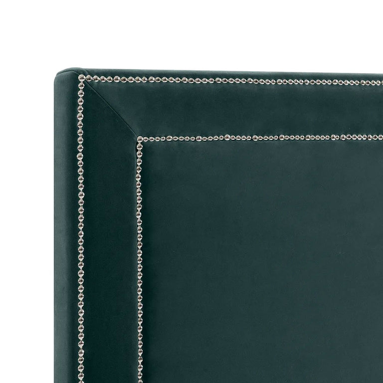 Manhattan King Bedhead Teal Velvet - 33878