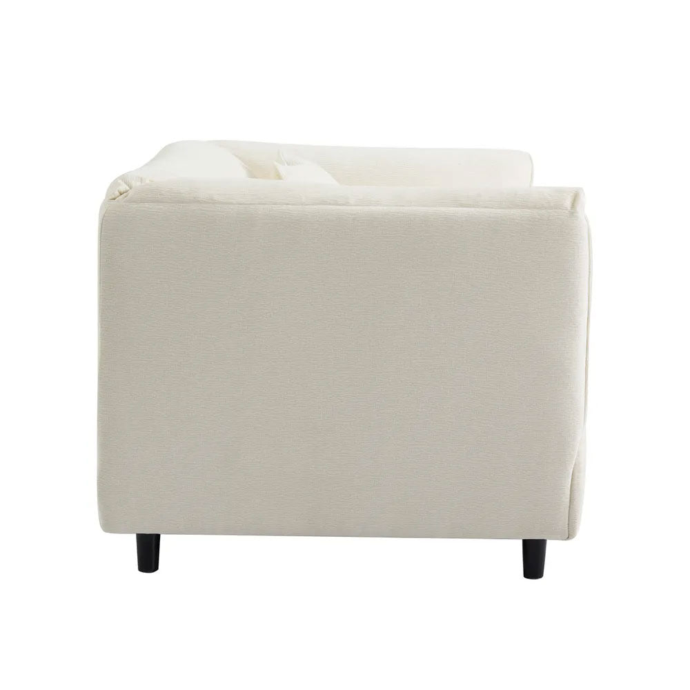 Dominic Arm Chair Range Ivory - 33957
