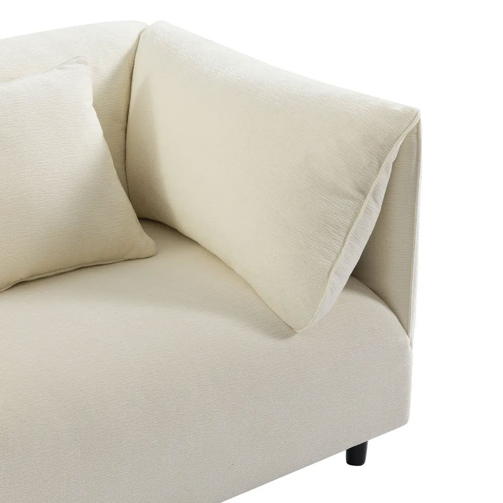 Dominic Arm Chair Range Ivory - 33957