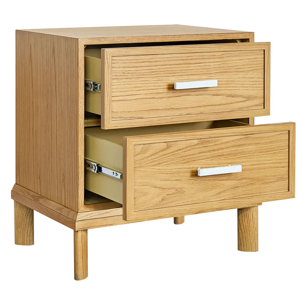 Jill Bedside Table Oak - 33985