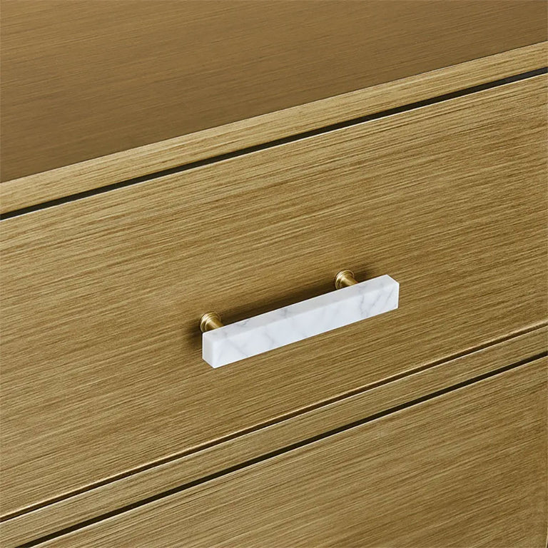 Jill Bedside Table Antique Gold - 33987