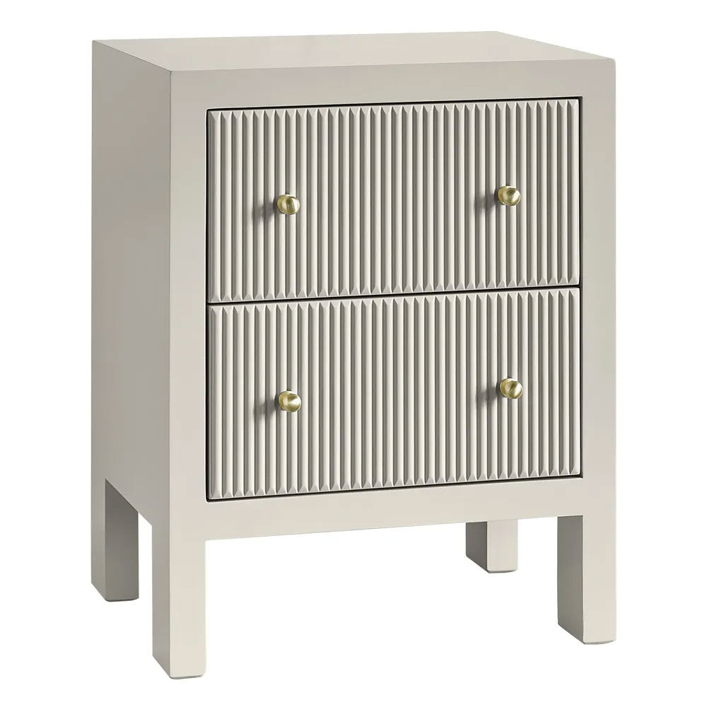 Ariana Bedside Table Small Grey - 34015