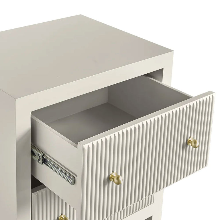 Ariana Bedside Table Small Grey - 34015