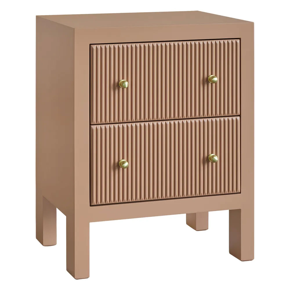 Ariana Bedside Table Small Mocha Mousse - 34016