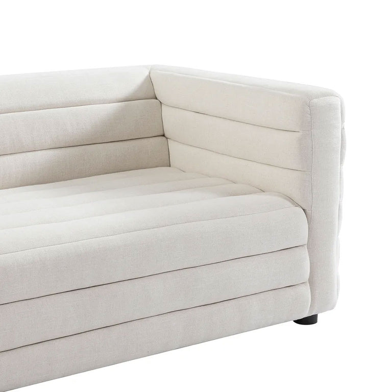 Colorado 3 Seater Sofa Ecru Linen - 34105