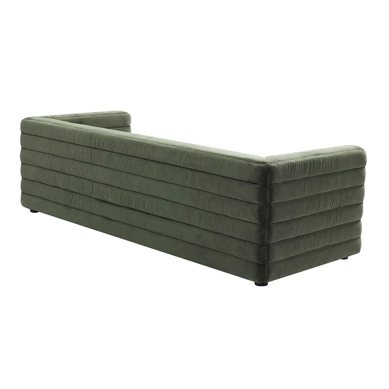 Colorado 3 Seater Sofa Satin Moss Velvet - 34106