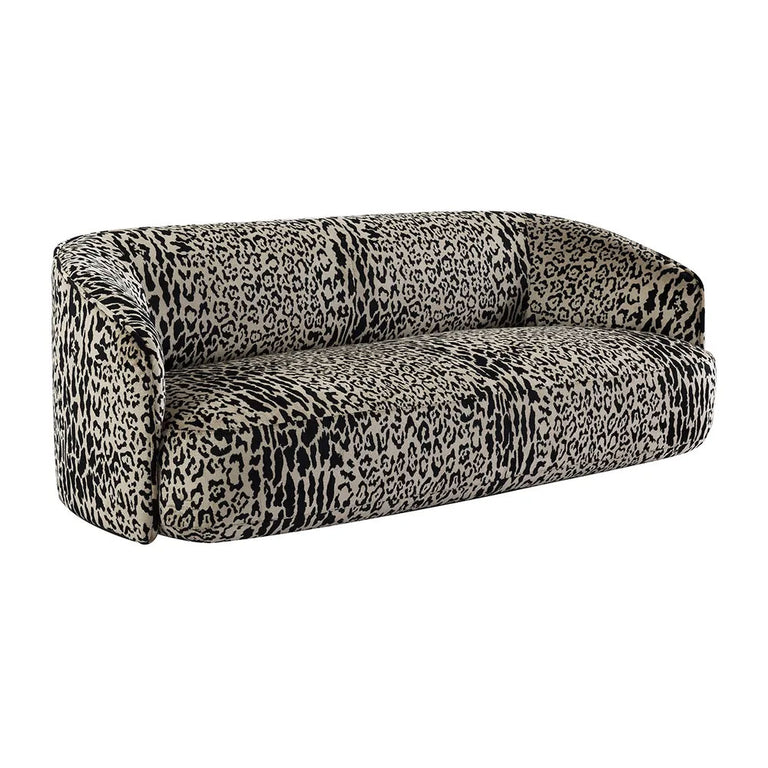 Durban 3 Seater Sofa Leopard Chenille - 34119