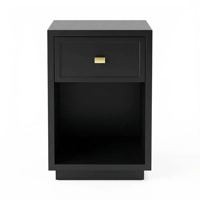 Logan Bedside Table Petite Black - 34139