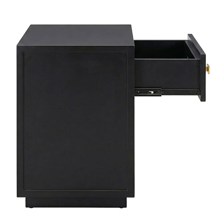 Logan Bedside Table Petite Black - 34139