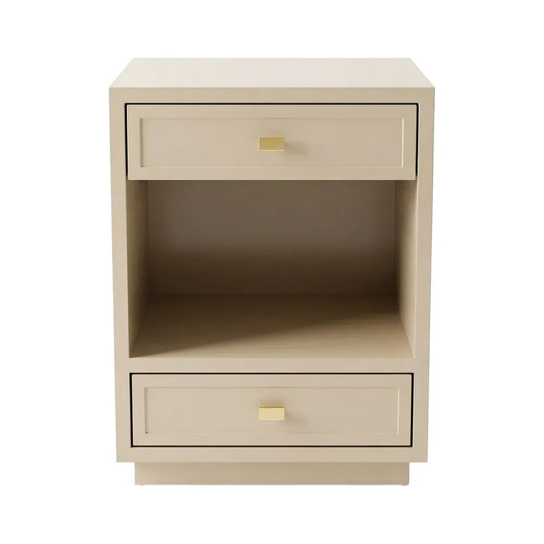 Logan Bedside Table Small Beige - 34142