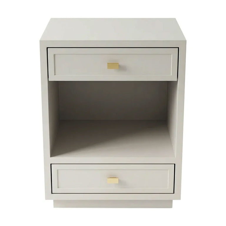 Logan Bedside Table Small Grey - 34143