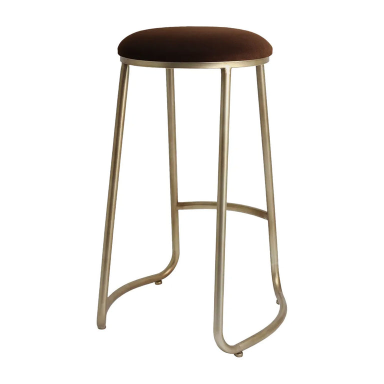 Annie Bar Stool Range Dark Chocolate Velvet - 34175
