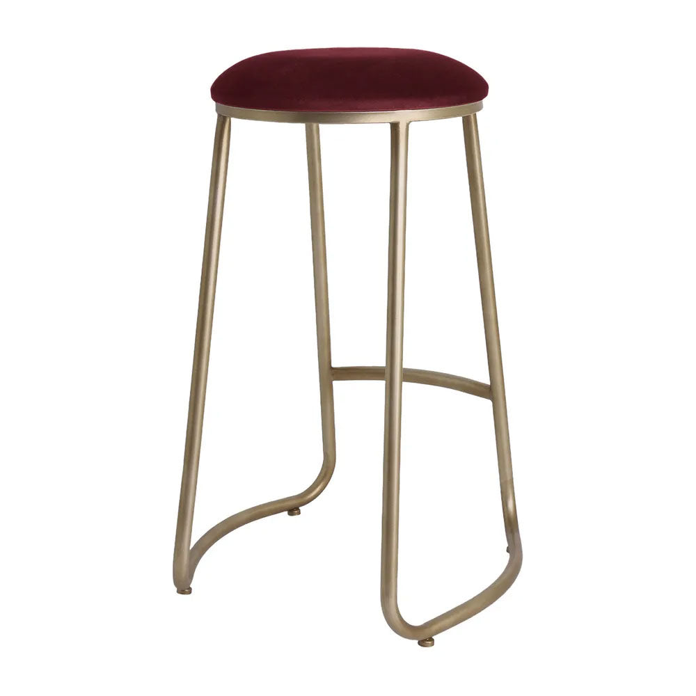 Annie Bar Stool Range Mulberry Velvet - 34178
