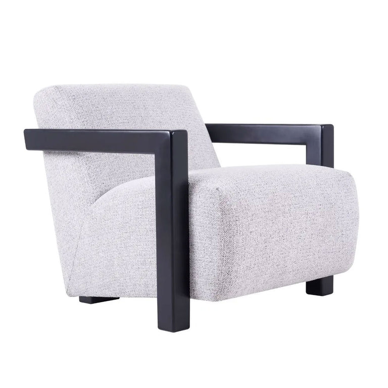 Lennon Arm Chair Salt & Pepper - 34223