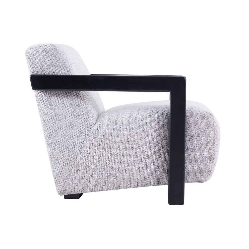 Lennon Arm Chair Salt & Pepper - 34223