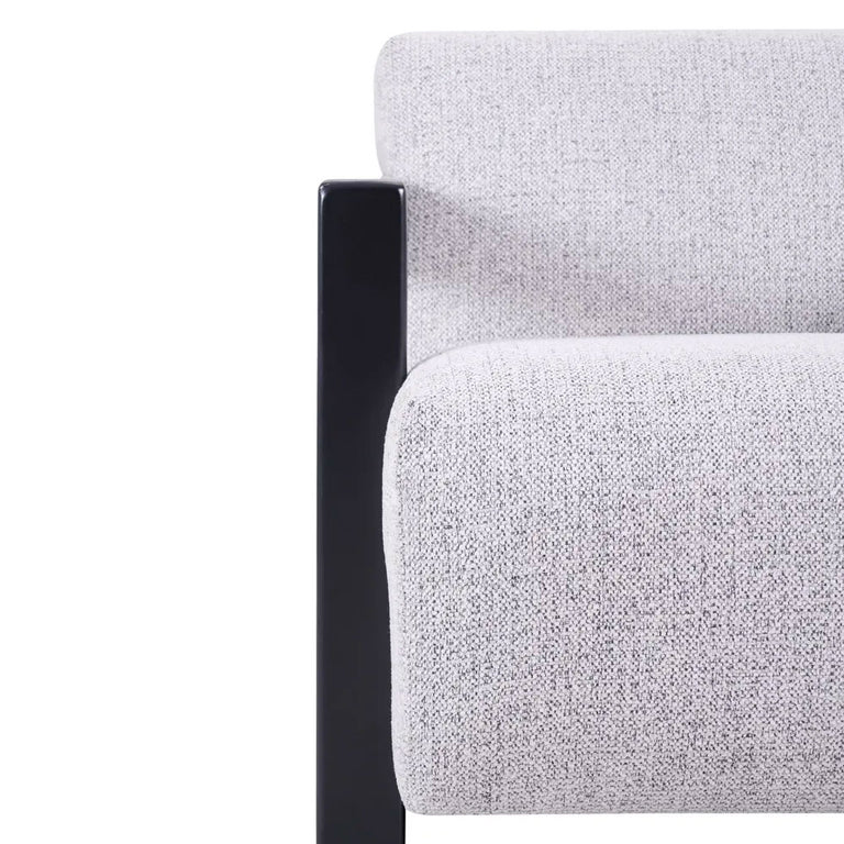 Lennon Arm Chair Salt & Pepper - 34223