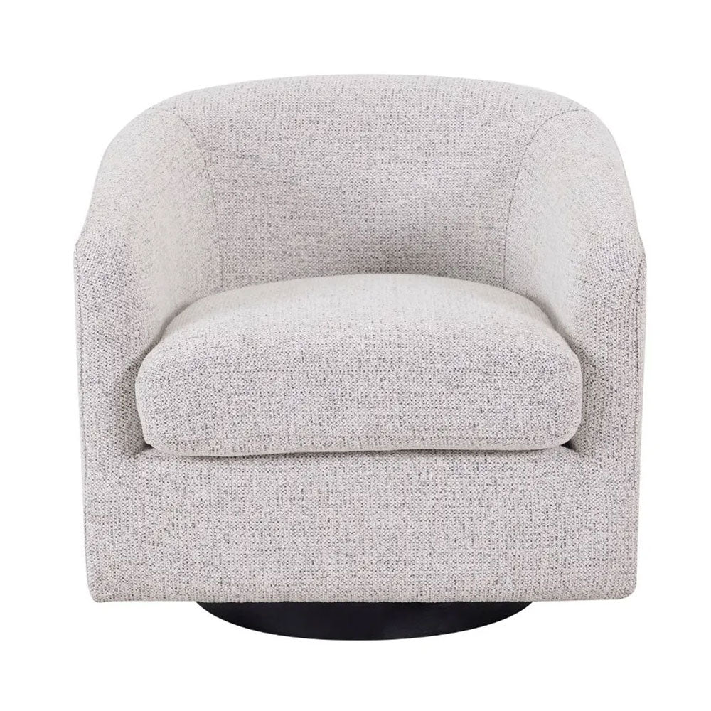 Bellevue Swivel Arm Chair Salt & Pepper - 34227
