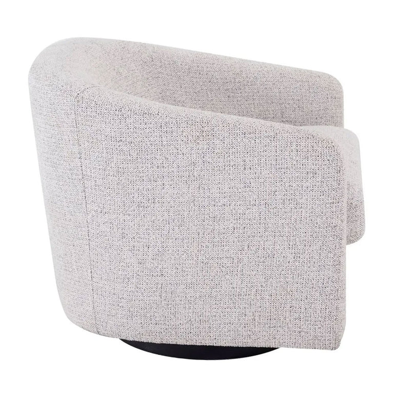 Bellevue Swivel Arm Chair Salt & Pepper - 34227