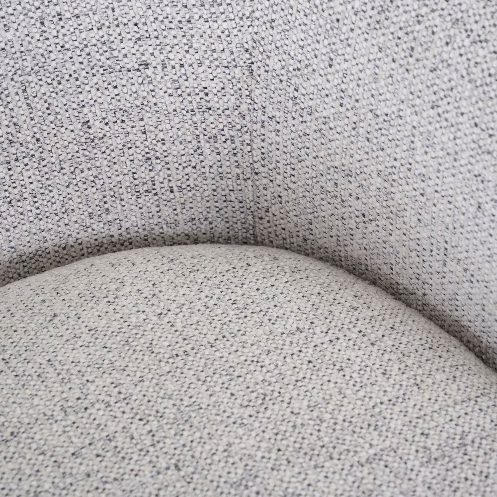 Bellevue Swivel Arm Chair Salt & Pepper - 34227