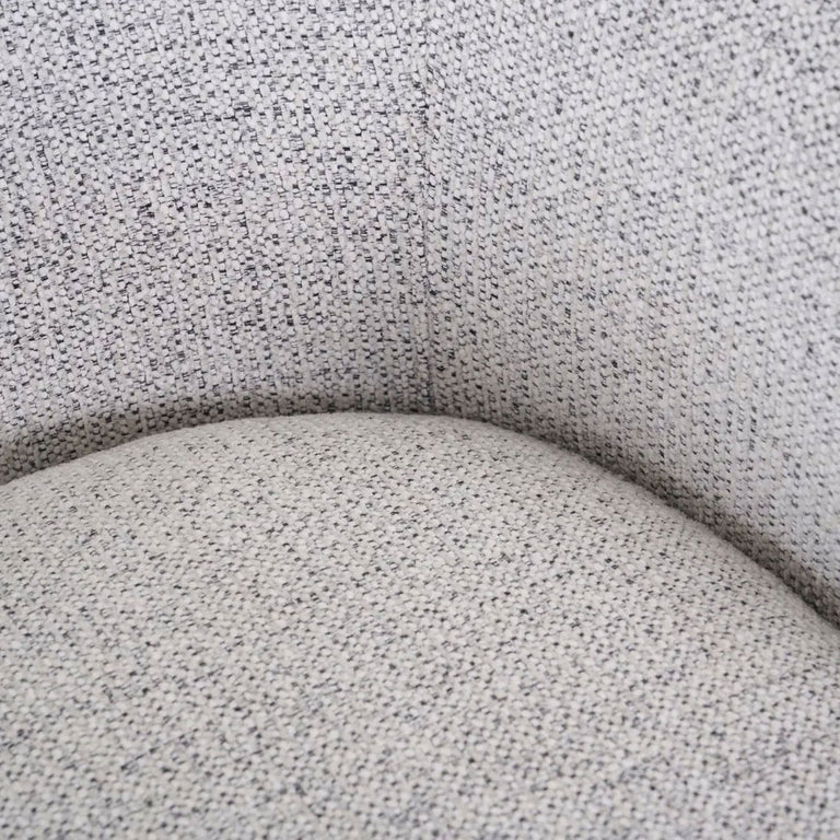 Bellevue Swivel Arm Chair Salt & Pepper - 34227