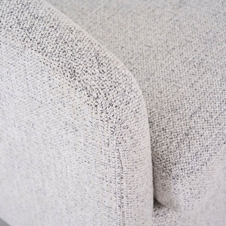 Bellevue Swivel Arm Chair Salt & Pepper - 34227