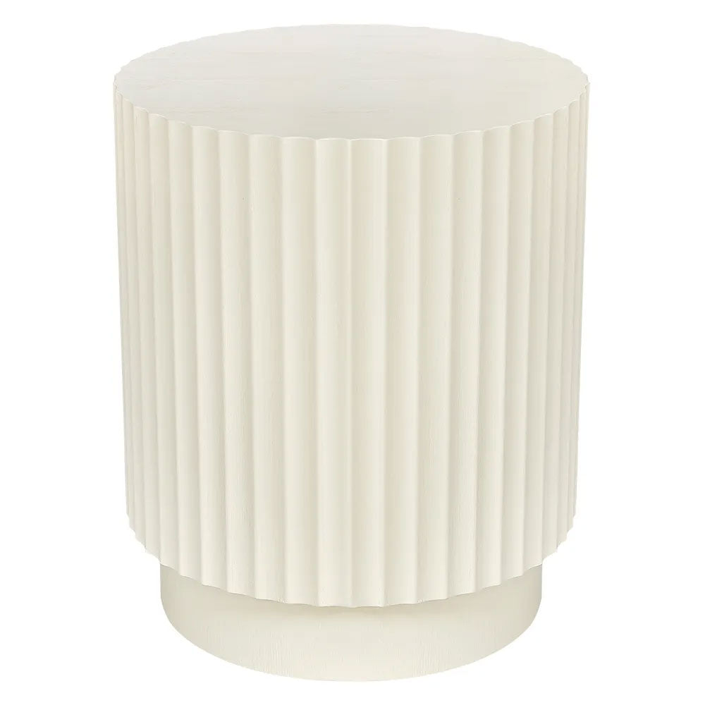 Avery Side Table Ivory - 34244