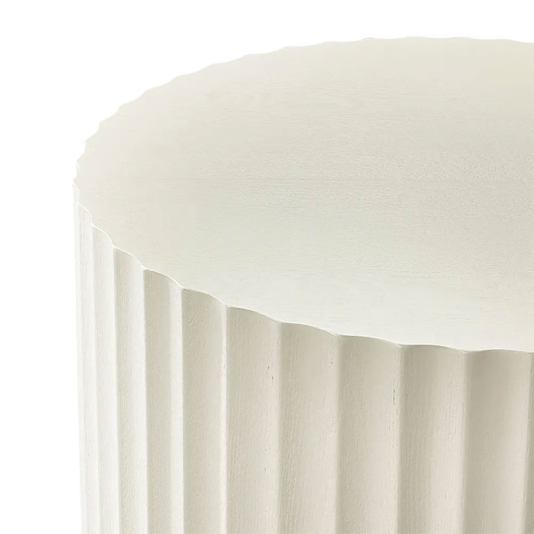 Avery Side Table Ivory - 34244