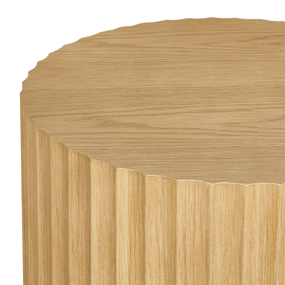 Avery Side Table Natural Oak - 34245