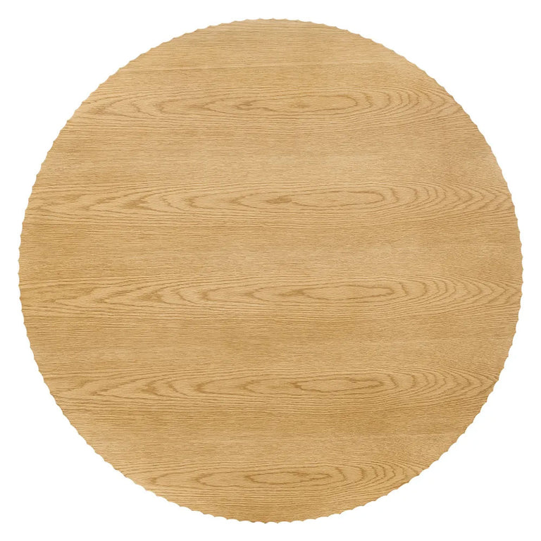 Avery Round Coffee Table Natural Oak - 34248