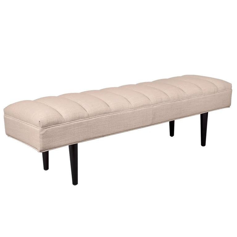 Central Park Bench Ottoman Fawn Linen - 34425