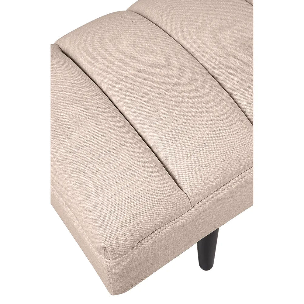 Central Park Bench Ottoman Fawn Linen - 34425