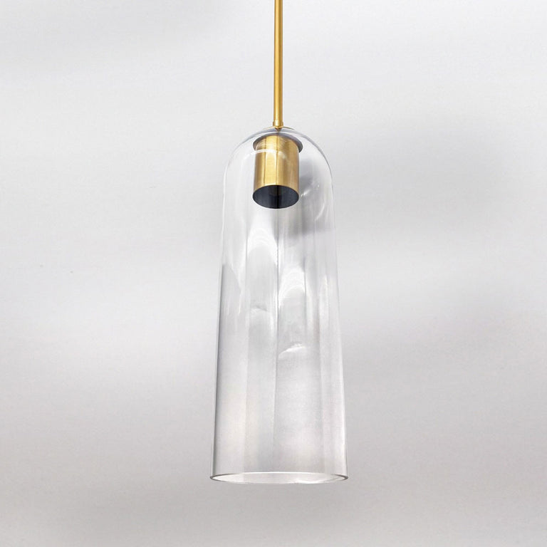 Kong 350 GU10 Pendant Gold / Clear