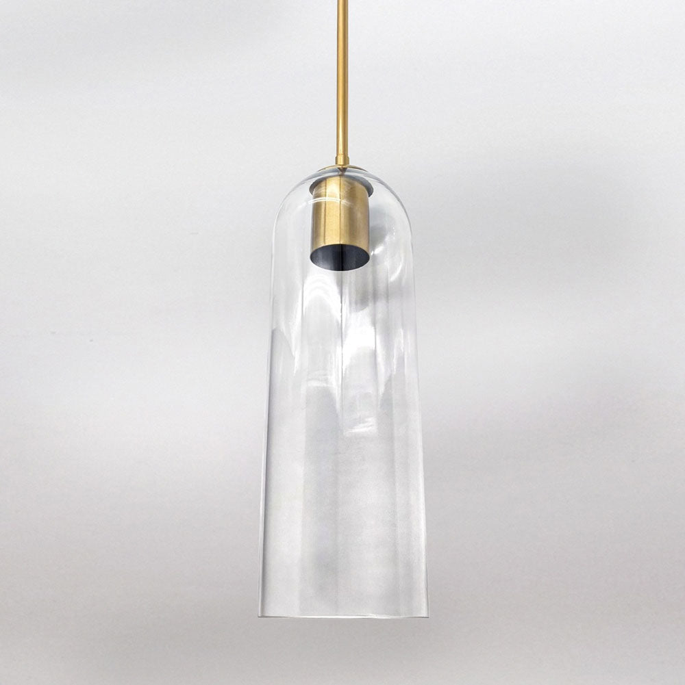 Kong 350 GU10 Pendant Gold / Clear