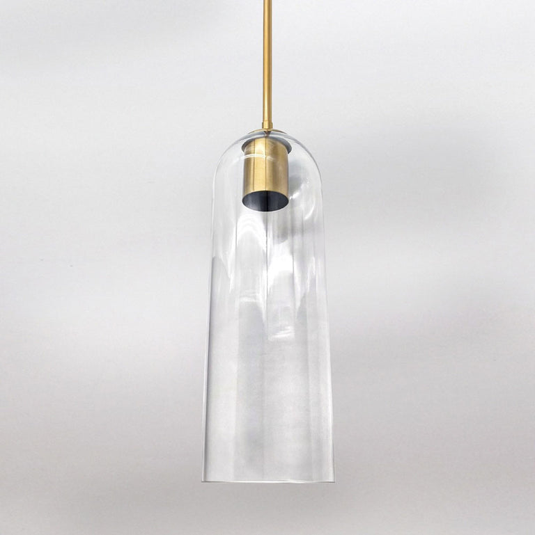 Kong 350 GU10 Pendant Gold / Clear