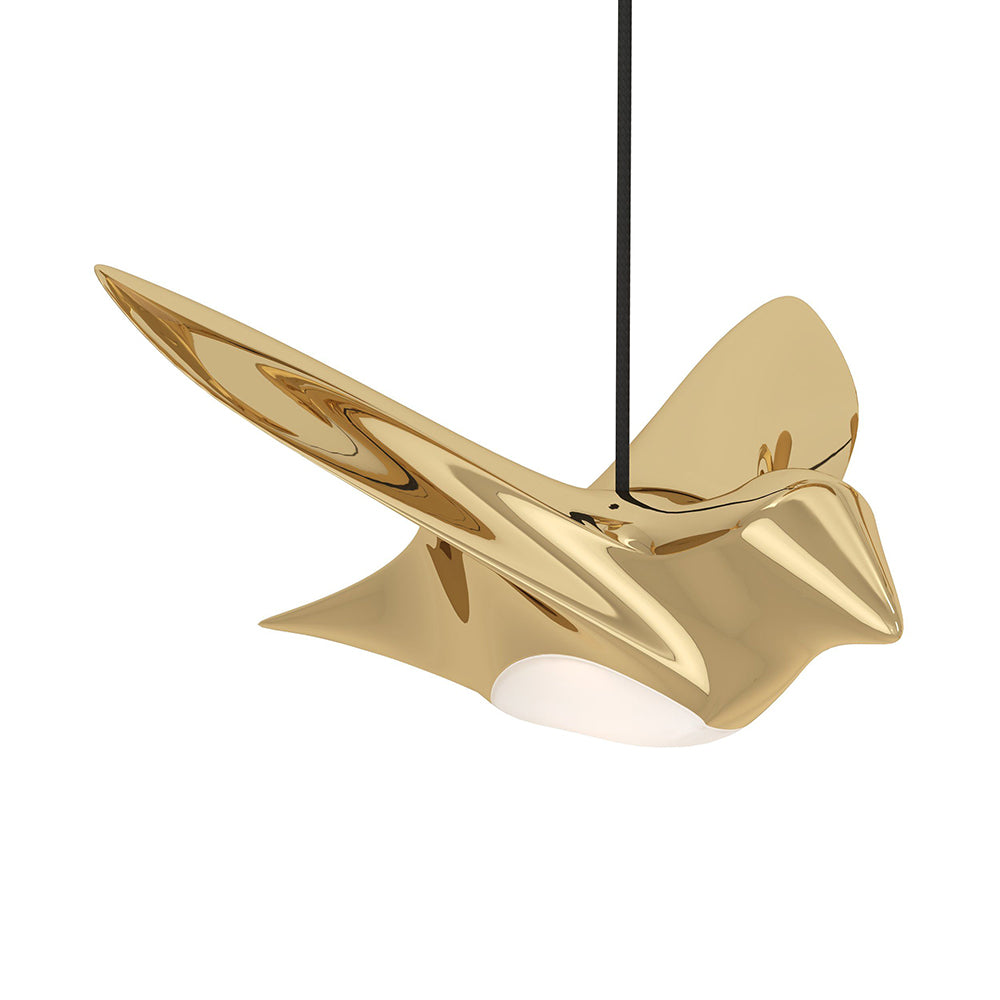 Paratebueno 2 17 Light Dimmable LED Pendant Brass / Warm White - 390398