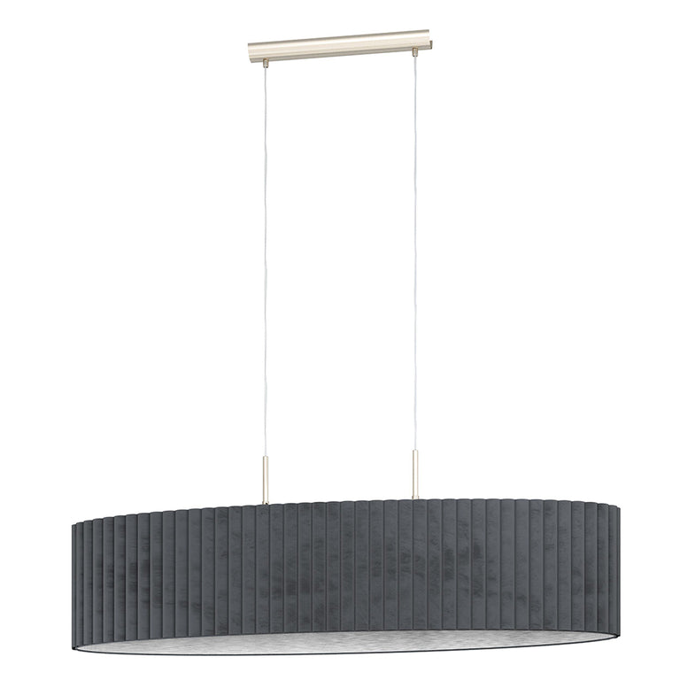 Tamaresco 2 Light Pendant Satin Nickel  - 39773N