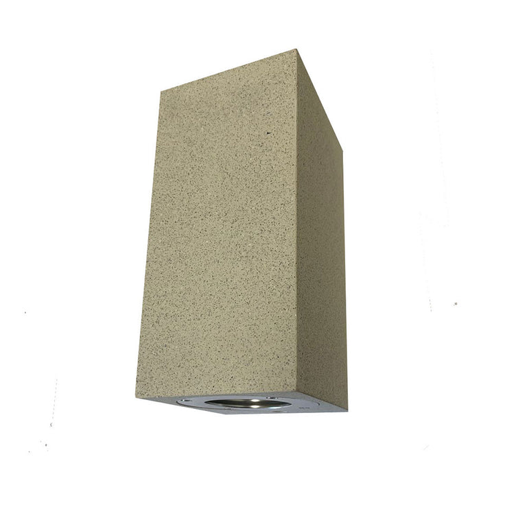Eltanin 33 Up & Down Wall Pillar Light White Concrete - 3A-79B053WC