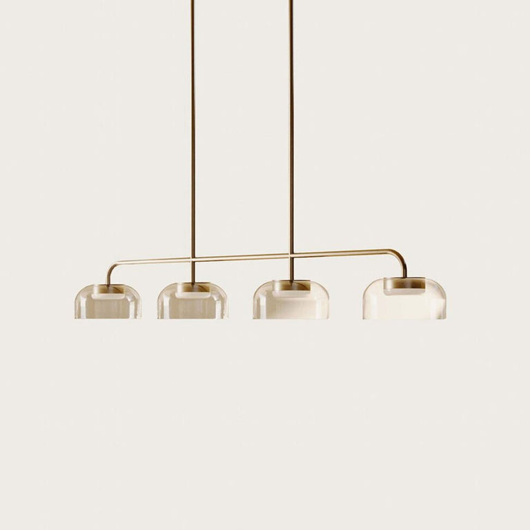 Ipon LED 4 Light Linear Pendant Aged Gold - ARO.C1316/4/ORO