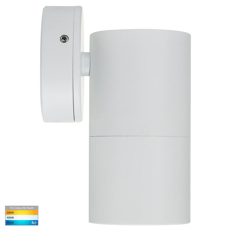 Tivah 5W CCT 12V DC MR16 LED Fixed Wall Light Matt White - HV1137MR16T