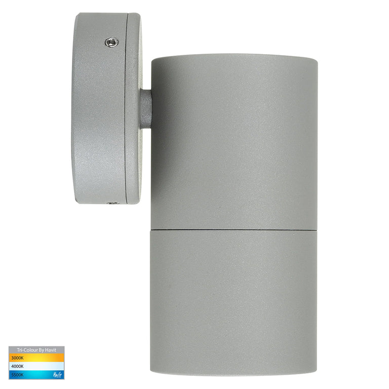 Tivah 5W CCT 12V DC MR16 LED Fixed Wall Light Silver - HV1147MR16T