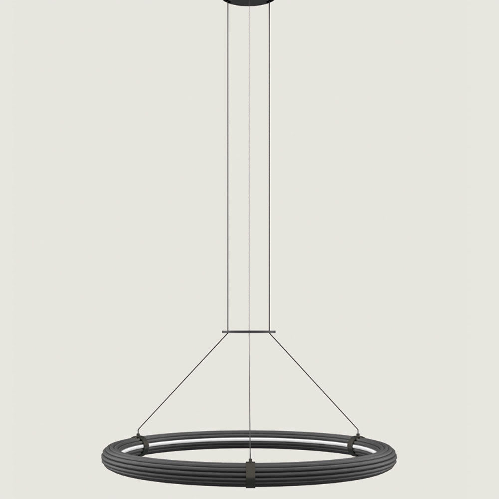 Elli LED Large Pendant Matt Black - ARO.C1311/L/NEG